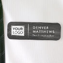 Search for wood name tags Executive staff professional tag
