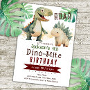 Search for dinosaur fourth birthday invitations Kids