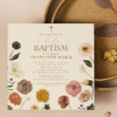 Search for boho floral christening invitations Cross