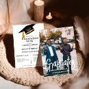 Search for double graduation invitations Calligraphy