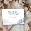 Search for winter save the dates Snow