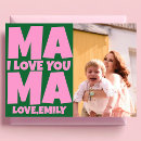 Search for pink and green cards Mother