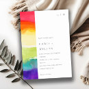 Search for pride invitations Watercolor