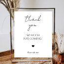 Recherche de merci signe de mariage posters Minimaliste moderne