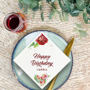 Search for vintage rose napkins Elegant