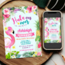 Search for luau 1st birthday invitations Tropical