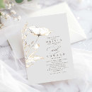 Search for grey and gold wedding invitations Couple