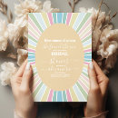 Recherche de colorful bridal shower invitations Moderne