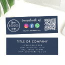 Search for whatsapp business cards Qr code