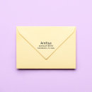 Recherche de personnalisés timbres Adresse de retour