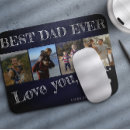 Search for happy fathers day mousepads Typography