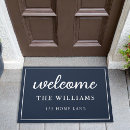 Search for navy blue doormats Welcome