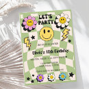 Recherche de sage green anniversaire invitations Rétro