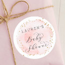 Recherche de flower baby shower stickers Élégant