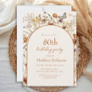 Search for wildflowers birthday invitations Floral