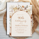 Search for wildflowers birthday invitations Floral