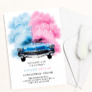 Search for wheels or heels invitations Pink