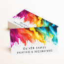 Search for splash business cards Painter