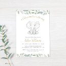 Search for little peanut baby shower invitations Greenery eucalyptus