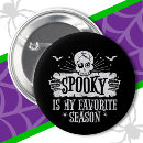 Search for seasonal buttons Scary