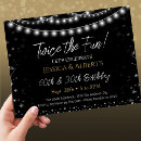 Search for black light birthday invitations Black and gold