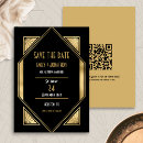 Search for art deco wedding save the dates Classy