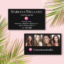 Recherche de instagram photos cartes visite Simple