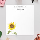 Search for sunflower notepads Yellow flowers