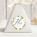 Search for lemon yellow wedding stickers Calligraphy