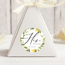 Search for lemon yellow wedding stickers Calligraphy