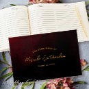 Search for red and black wedding guest books Rustic