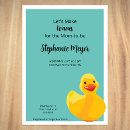 Recherche de caoutchouc canard invitations Garçon