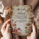 Search for mushroom wedding invitations Forest