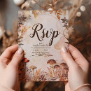 Search for mushrooms rsvp cards Elegant