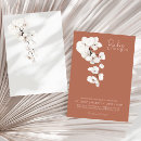 Recherche de terracotta baby shower invitations Bébé en fleurs