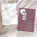 Search for purple orchid invitations Floral