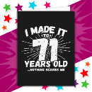 Search for 71 years birthday cards Funny