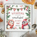 Recherche de pingouins serviettes Pays des merveilles hivernales
