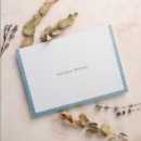 Search for blue border note cards Stationary
