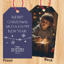Recherche de blue christmas gift tags Bleu