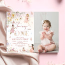 Search for wildflowers birthday invitations Enchanted forest