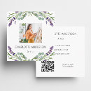 Recherche de fleurs violettes cartes visite Salon beauté