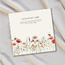 Search for bee square invitations Wildflower