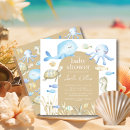 Search for underwater baby shower invitations Under the sea