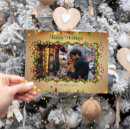 Search for happiness christmas cards Holly