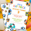 Search for 3rd boy birthday invitations Sports
