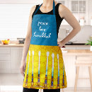 Search for hanukkah aprons Menorah