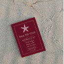 Search for starfish save the dates Simple