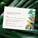 Search for birds wedding rsvp cards Elegant