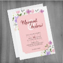 Search for floral design wedding cards Pink